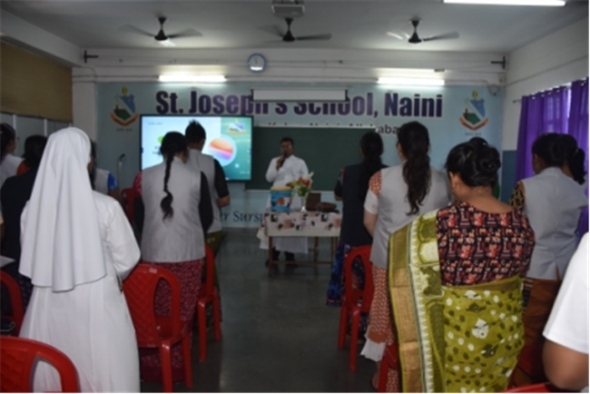 Staff Orientation Programme by the Principal (Rev. Fr. Melwin Wilson D'Souza)