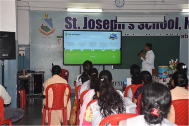 Staff Orientation Programme by the Principal (Rev. Fr. Melwin Wilson D'Souza)
