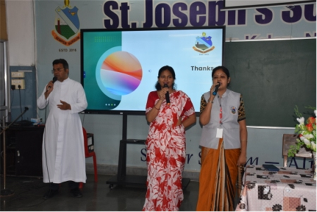 Staff Orientation Programme by the Principal (Rev. Fr. Melwin Wilson D'Souza)