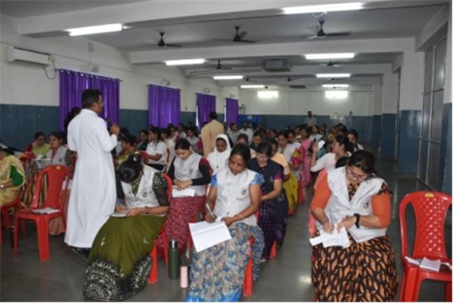 Staff Orientation Programme by the Principal (Rev. Fr. Melwin Wilson D'Souza)