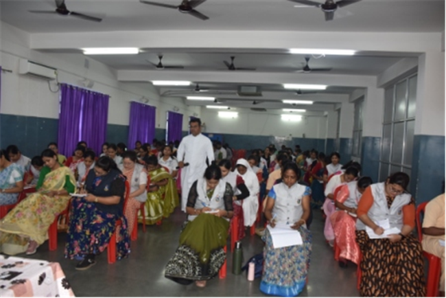 Staff Orientation Programme by the Principal (Rev. Fr. Melwin Wilson D'Souza)
