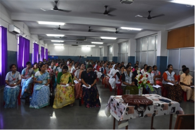 Staff Orientation Programme by the Principal (Rev. Fr. Melwin Wilson D'Souza)