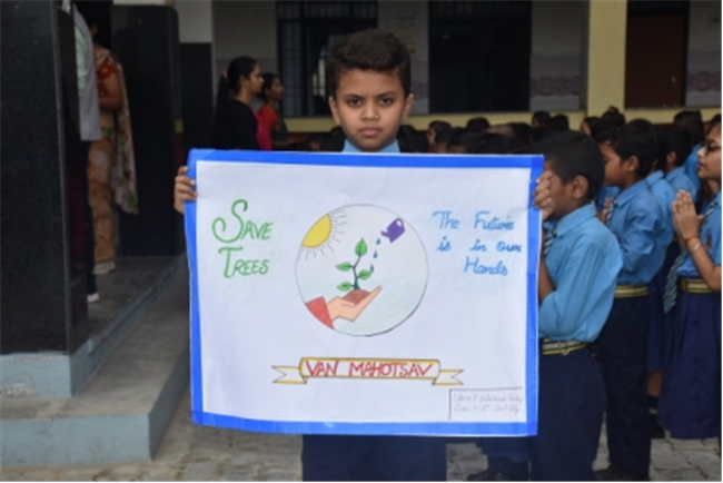 Rooted in Green: A Van Mahotsav Celebration by Young Eco-Warriors