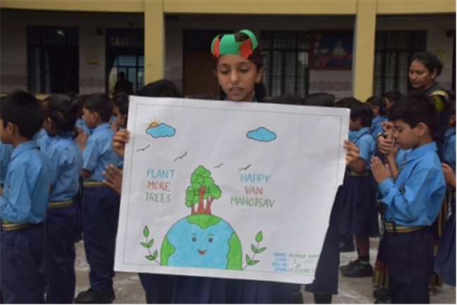 Rooted in Green: A Van Mahotsav Celebration by Young Eco-Warriors