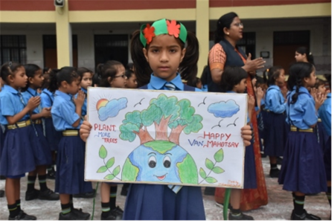 Rooted in Green: A Van Mahotsav Celebration by Young Eco-Warriors