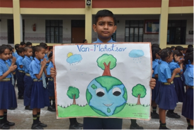 Rooted in Green: A Van Mahotsav Celebration by Young Eco-Warriors