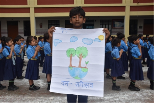Rooted in Green: A Van Mahotsav Celebration by Young Eco-Warriors