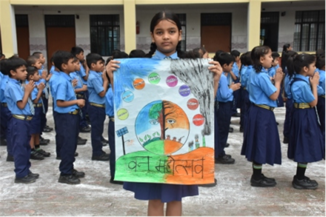Rooted in Green: A Van Mahotsav Celebration by Young Eco-Warriors