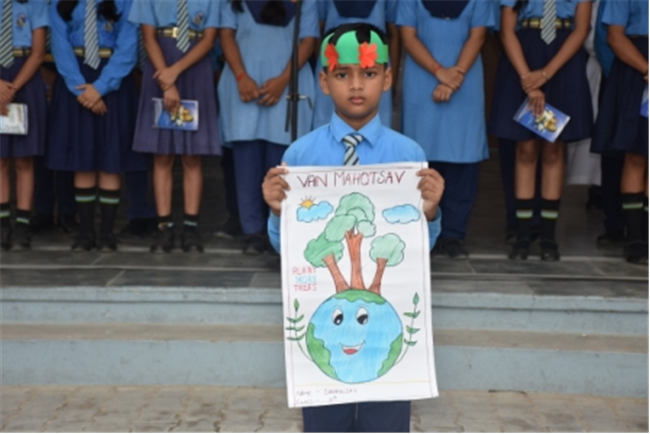 Rooted in Green: A Van Mahotsav Celebration by Young Eco-Warriors