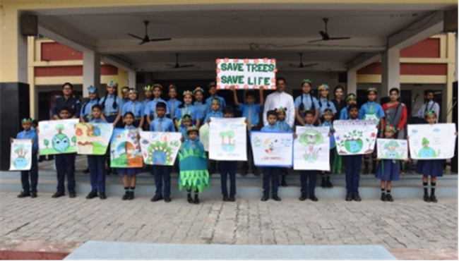 Rooted in Green: A Van Mahotsav Celebration by Young Eco-Warriors