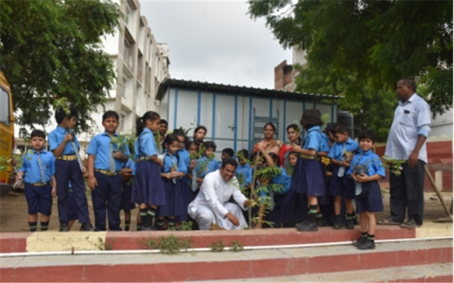 Rooted in Green: A Van Mahotsav Celebration by Young Eco-Warriors