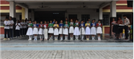 Morning Assembly on “Care for Yourself” by Class 9-B