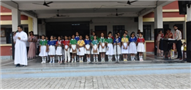 Morning Assembly on “Care for Yourself” by Class 9-B