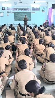CATC-65 (6 UP GIRLS BN PRAYAGRAJ) AT SJS NAINI (DAY-2)