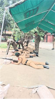 CATC-65 (6 UP GIRLS BN PRAYAGRAJ) AT SJS NAINI (DAY-2)