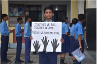 Morning Assembly on “Companionship” by Class 8-B