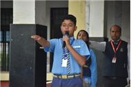 Morning Assembly on “Companionship” by Class 8-B