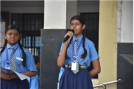 Morning Assembly on “Companionship” by Class 8-B