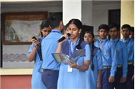 Morning Assembly on “Are You Rich Without Wealth?” by Class 10-C