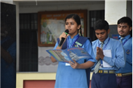Morning Assembly on “Are You Rich Without Wealth?” by Class 10-C