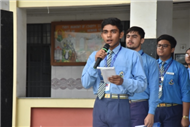 Morning Assembly on “Are You Rich Without Wealth?” by Class 10-C