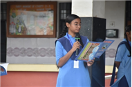 Morning Assembly on “Are You Rich Without Wealth?” by Class 10-C