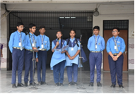 Morning Assembly on “Are You Rich Without Wealth?” by Class 10-C