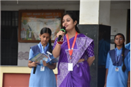 Morning Assembly on “Are You Rich Without Wealth?” by Class 10-C