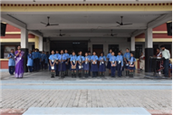 Morning Assembly on “Are You Rich Without Wealth?” by Class 10-C