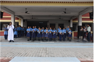 Morning Assembly on “Are You Rich Without Wealth?” by Class 10-C