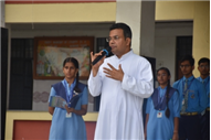 Morning Assembly on “Are You Rich Without Wealth?” by Class 10-C