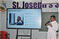 Staff Orientation Programme by the Principal (Rev. Fr. Melwin Wilson D'Souza)