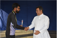 SJS Naini Welcomes the new Principal (Rev. Fr. Melwin Wilson D'Souza)