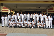 SJS Naini Welcomes the new Principal (Rev. Fr. Melwin Wilson D'Souza)