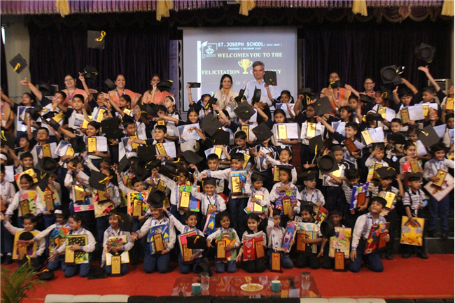 FELICITATION CEREMONY  ORGANIZED AT ST. JOSEPH SCHOOL (BAJAJ GROUP) , THAKURGANJ 2024-2024