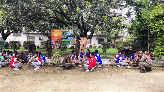 ?? Van Mahotsav Celebrated at Sky Public School ??