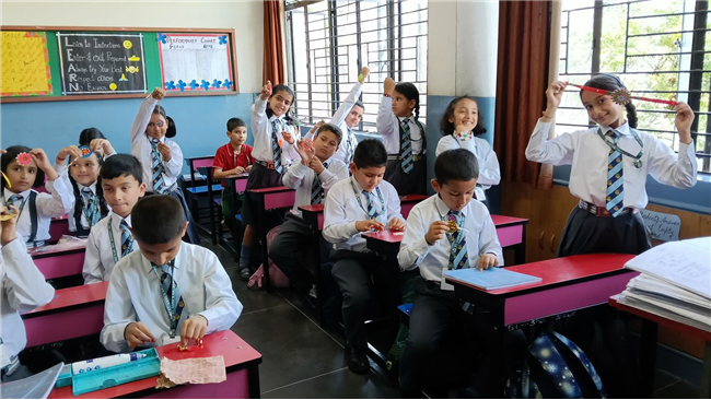 Rakhi Making Activity