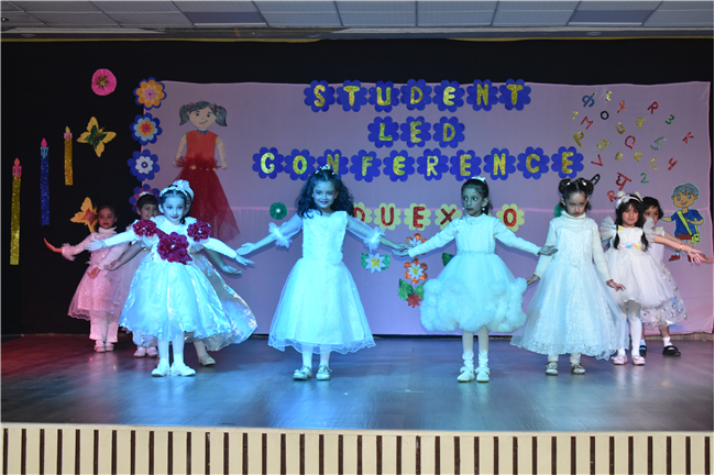 Student-Led Conference Showcases Kindergarten Talent