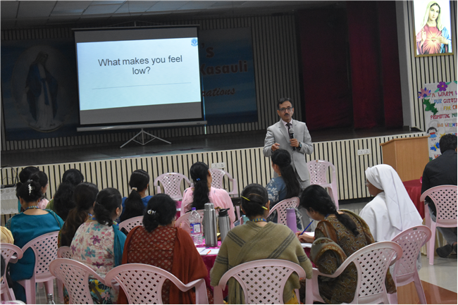 Capacity Building Program on Mental Health & Wellness at St. Mary’s School, Kasauli