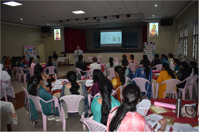 Capacity Building Program on Mental Health & Wellness at St. Mary’s School, Kasauli