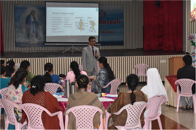 Capacity Building Program on Mental Health & Wellness at St. Mary’s School, Kasauli