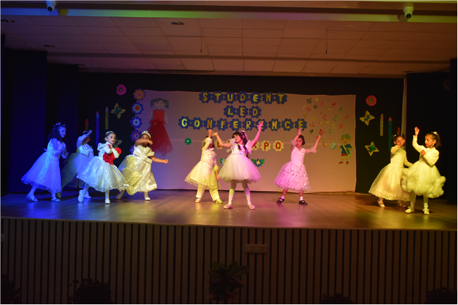 Student-Led Conference Showcases Kindergarten Talent