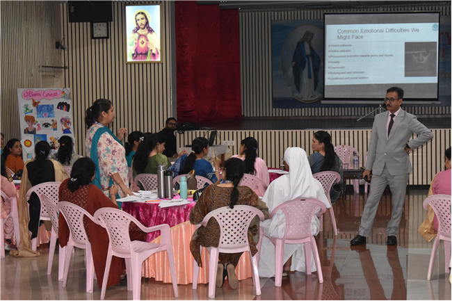 Capacity Building Program on Mental Health & Wellness at St. Mary’s School, Kasauli