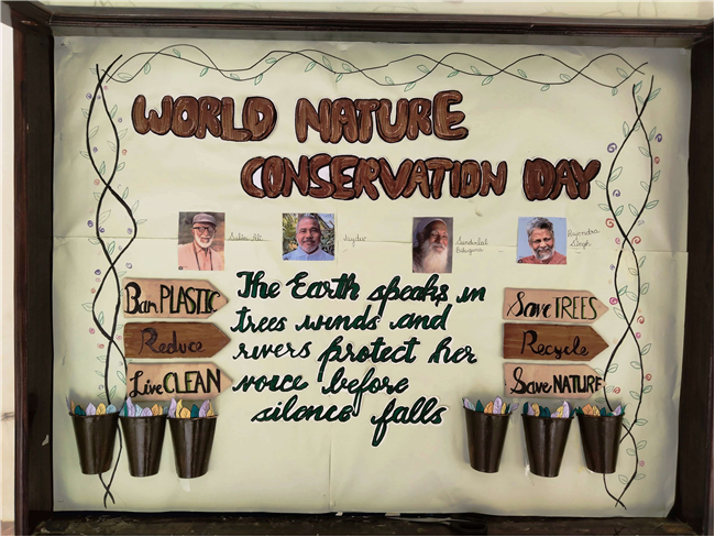 World Nature Conservation Day