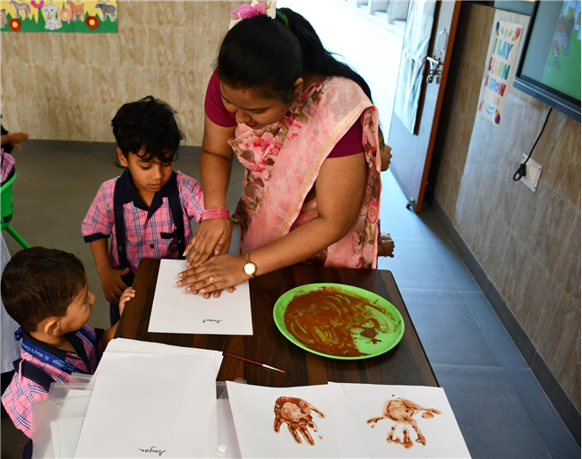 Hand Print Activity