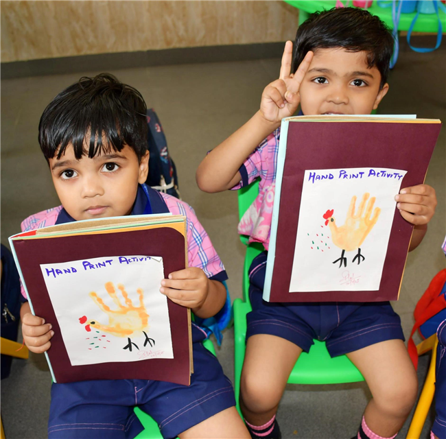 Hand Print Activity