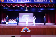 A rainbow of hope shines through acts of humanity