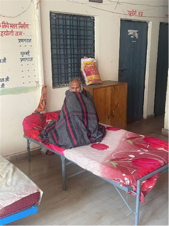 JPIC MEMBERS ORGANIZED A VISIT TO DHANRAJ OLD AGE HOME