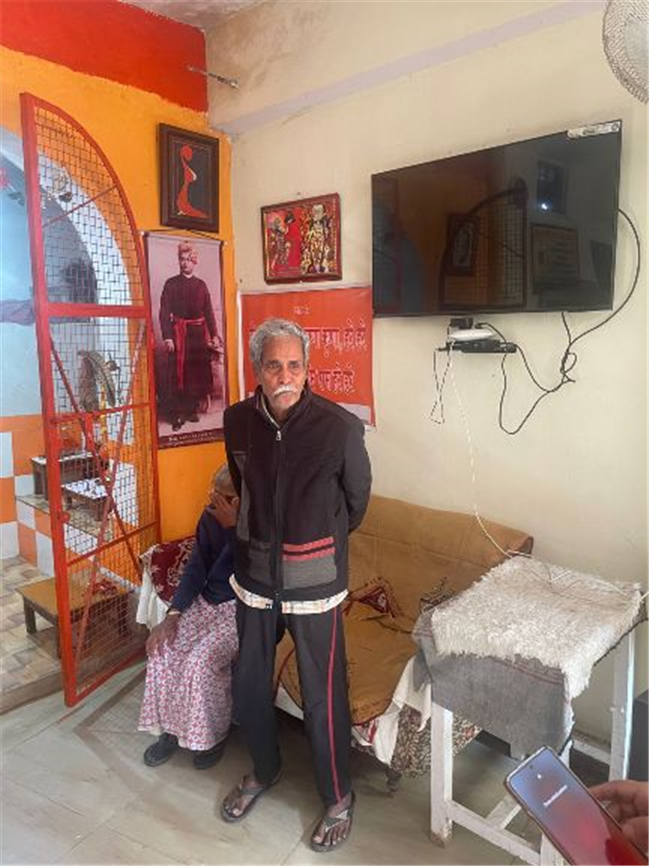 JPIC MEMBERS ORGANIZED A VISIT TO DHANRAJ OLD AGE HOME