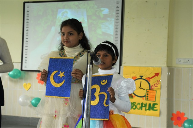 LONG ASSEMBLY BY  CLASS NURSERY & 1